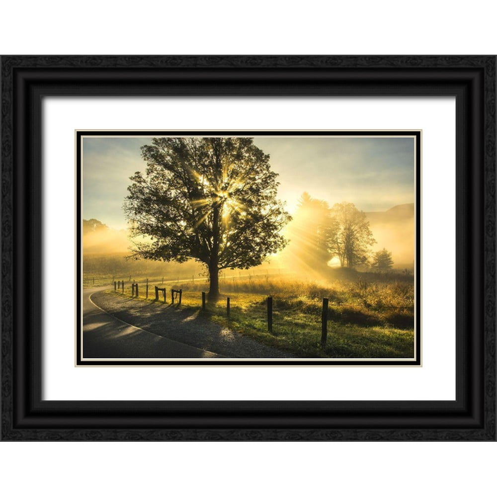 Head, Danny 32x23 Black Ornate Wood Framed with Double Matting Museum