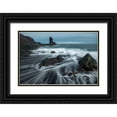 thumbnail image 1 of Head, Danny 32x23 Black Ornate Wood Framed with Double Matting Museum Art Print Titled - Water Ribbons, 1 of 4