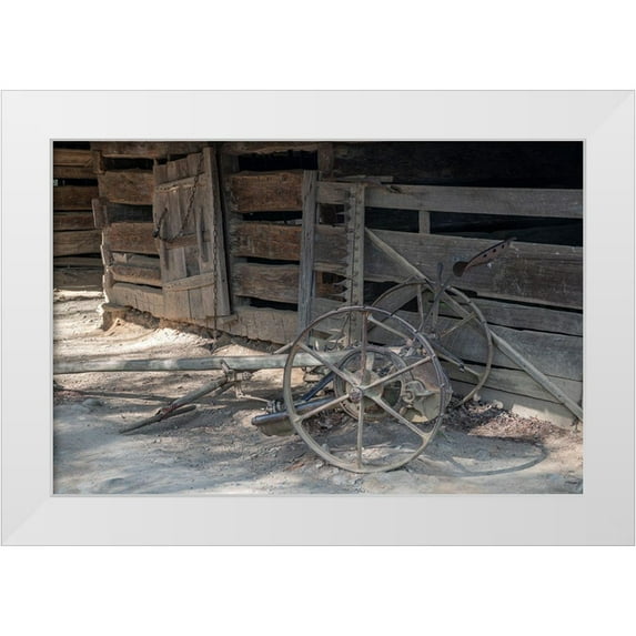 Head, Danny 32x23 White Modern Wood Framed Museum Art Print Titled - Antiques I