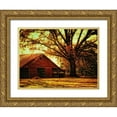 thumbnail image 1 of Head, Danny 32x25 Gold Ornate Wood Framed with Double Matting Museum Art Print Titled - Last Tree Standing, 1 of 4