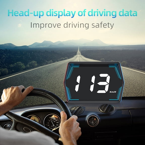 Head Display,Inch Mph Vehicles And Head Display Alarm Meter With Overspeed Universal Car Mph / Speed All Vehicles 3 Inch Head Display 3inch Speed Meter Car Heads- Display Heads- Car Head