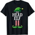 thumbnail image 1 of Head Elf Matching Family Group Christmas Party T-Shirt, 1 of 4