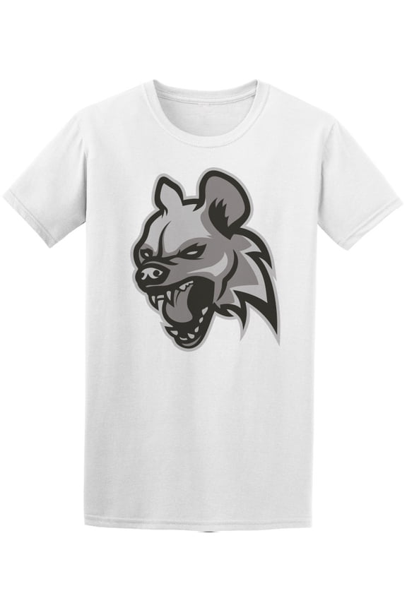Head Evil Hyena Logo T-Shirt Men -Image by Shutterstock, Male Medium