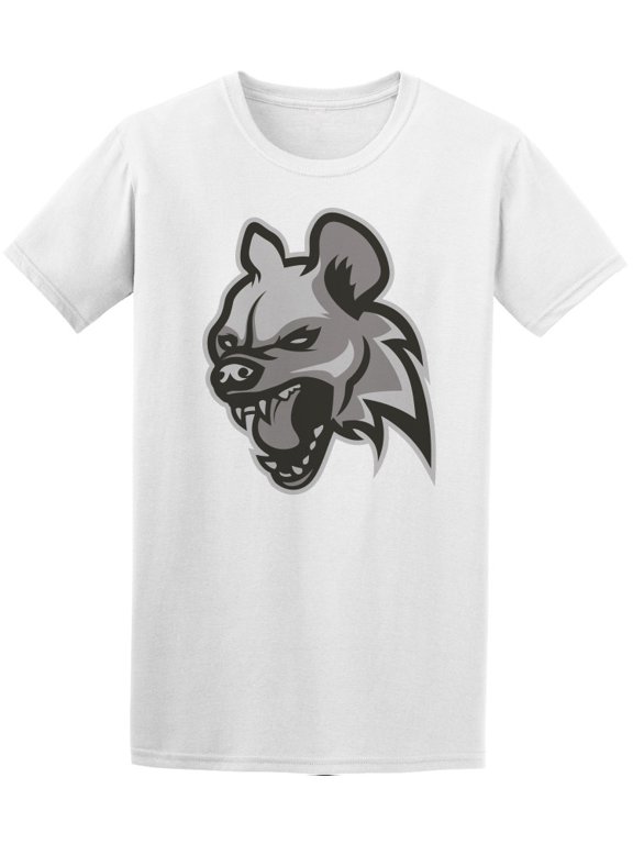 Head Evil Hyena Logo T-Shirt Men -Image by Shutterstock, Male Medium