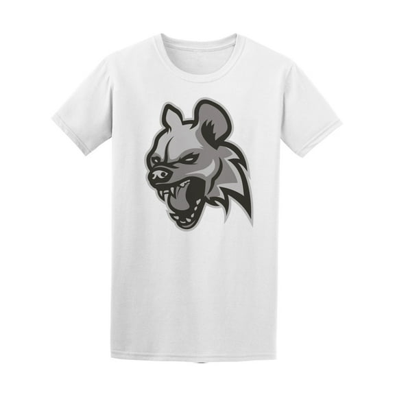 Head Evil Hyena Logo T-Shirt Men -Image by Shutterstock, Male x-Large