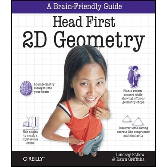 Pre-Owned Head First 2D Geometry: A Brain-Friendly Guide Paperback