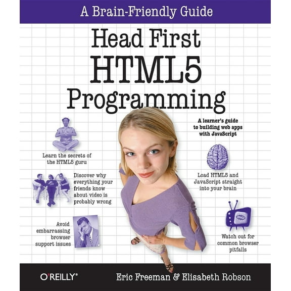 Pre-Owned Head First HTML5 Programming: Building Web Apps with JavaScript (Paperback) 1449390544 9781449390549