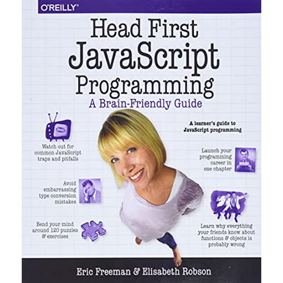 Pre-Owned Head First JavaScript Programming: A Brain-Friendly Guide (Paperback) 144934013X 9781449340131