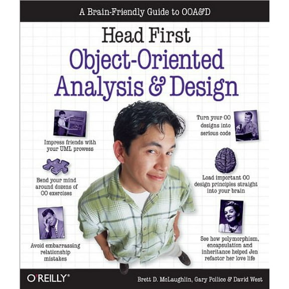 Pre-Owned Head First Object-Oriented Analysis and Design: A Brain Friendly Guide to OOA&D (Paperback) 0596008678 9780596008673