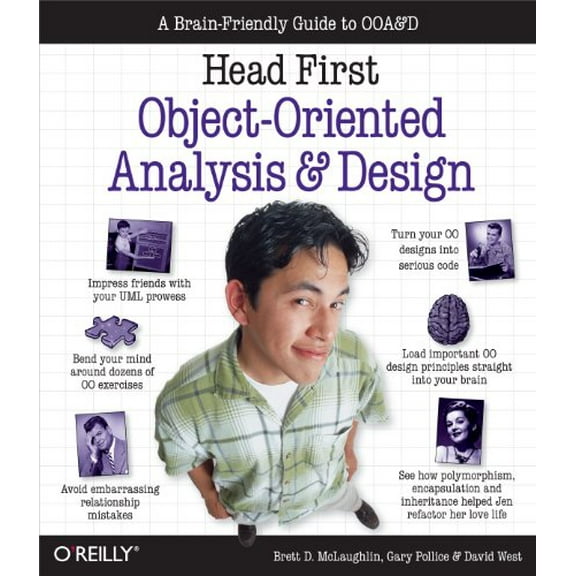 Pre-Owned Head First Object-Oriented Analysis and Design: A Brain Friendly Guide to OOA&D (Paperback) 0596008678 9780596008673