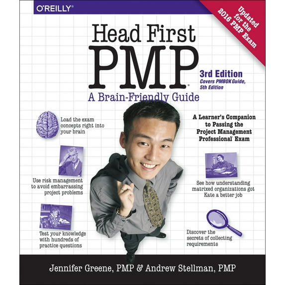 Pre-Owned Head First PMP: A Learner's Companion to Passing the Project Management Professional Exam (Paperback) 1449364918 9781449364915