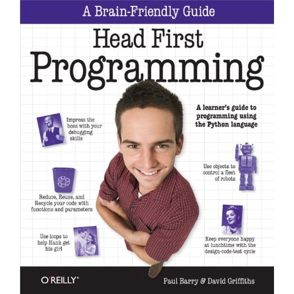 Pre-Owned Head First Programming : A Learner's Guide to Programming Using the Python Language (Paperback) 9780596802370