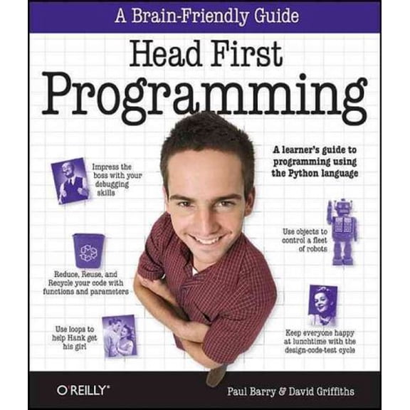 Pre-Owned Head First Programming : A Learner's Guide to Programming Using the Python Language (Paperback) 9780596802370