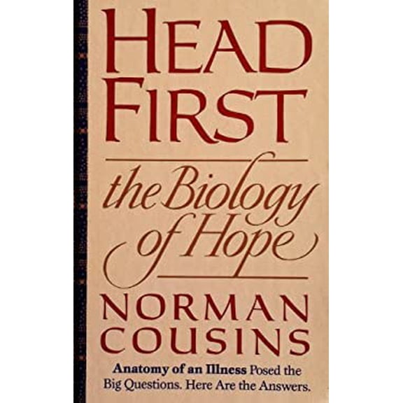 Pre-Owned Head First: The Biology of Hope (Thorndike Press Large Print Americana Series) (Hardcover) 1560540184 9781560540182