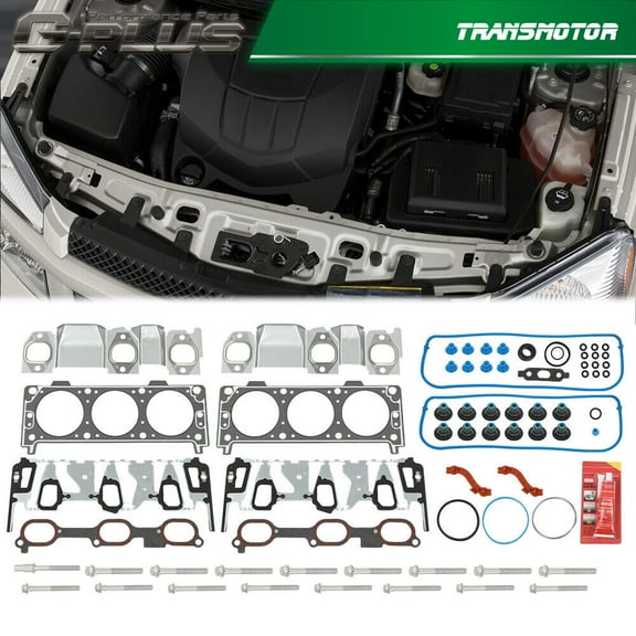 Head Gasket Bolt Kit Fit for 05-09 Chevy Equinox Pontiac Torrent 34L OHV-