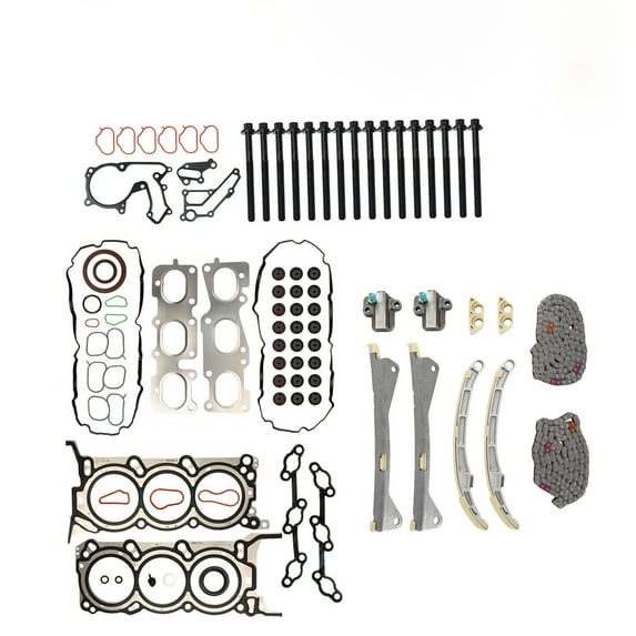 Head Gasket Bolt Set Timing Chain Fit Sorento/Sedona Hyundai Kia 3.3L V6 12-17