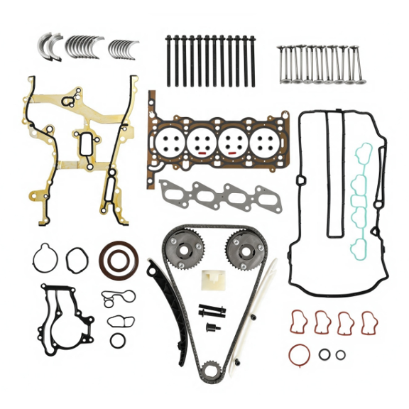 Head Gasket Set Bolts Timing Chain Kit and Bearings fit for 2011-2019 Chevrolet Cruze Buick Verano 1.4L