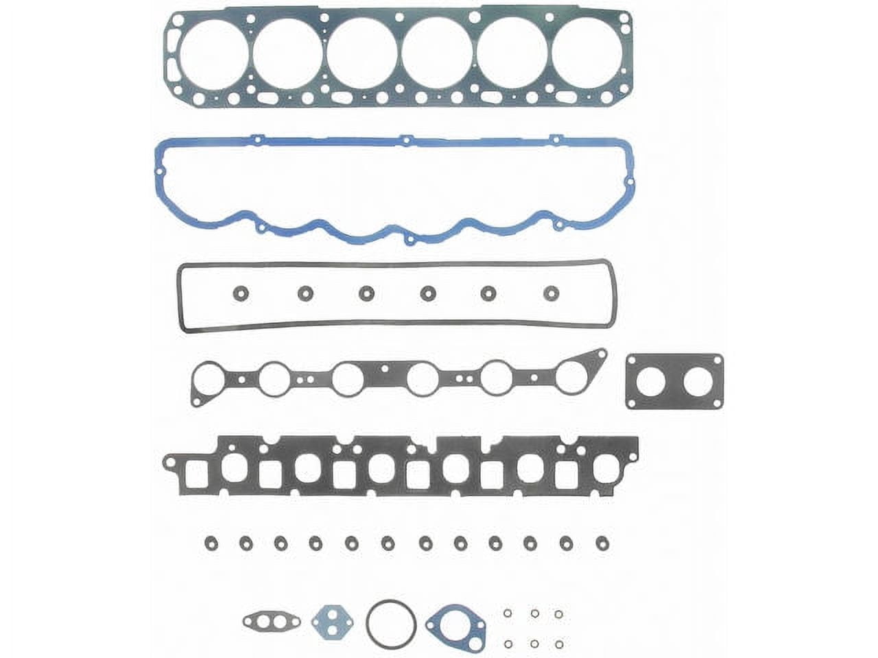Head Gasket Set - Compatible with 1988 - 1991 Ford F-150 4.9L 6-Cylinder 1989 1990