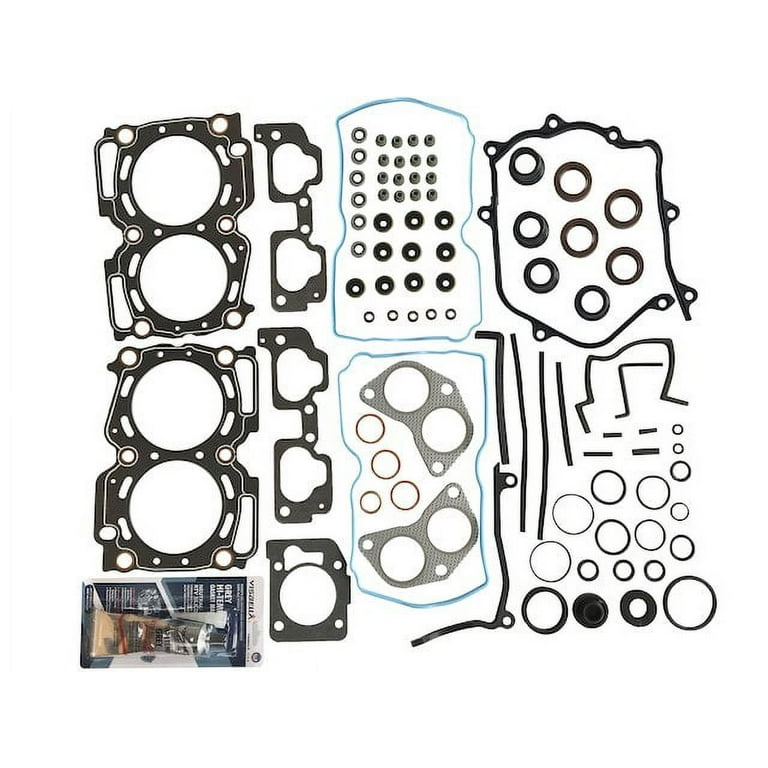 Head Gasket Set Compatible with 1999 2003 Subaru Forester 2.5L SOHC 16 Valve EJ25 2000 2001 2002