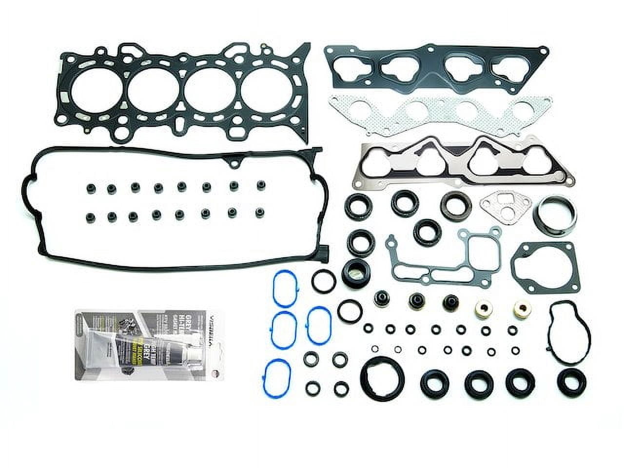 Head Gasket Set - Compatible with 2001 - 2005 Honda Civic 1.7L (Engine Code D17A1) 2002 2003 2004