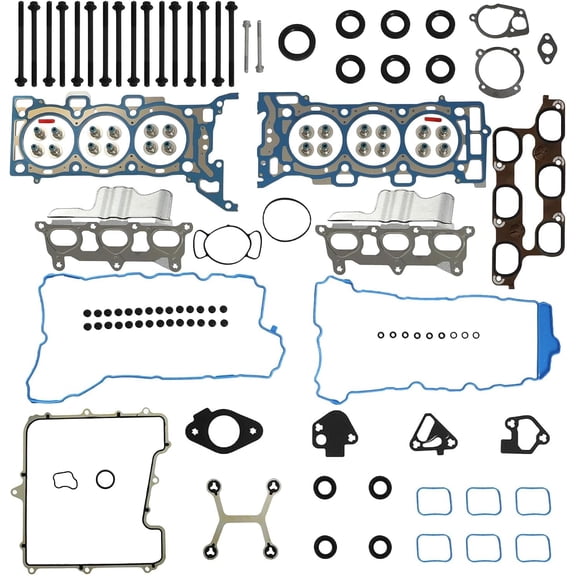 Head Gasket Set & Head Bolts for Buick Enclave, Chevrolet Traverse, GMC Acadia,GM 3.6L V6 Engine 2009-2016