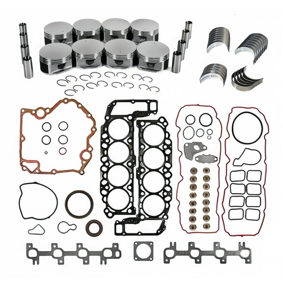 Head Gasket Set Piston Engine Bearings For 1999-2008 For Jeep Commander For Dodge For Ram 4.7L 68031605AD