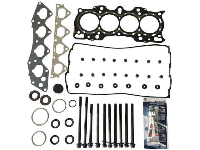 Head Gasket Set with Cylinder Head Bolts - Compatible with 1997 - 2001 Honda CR-V 2.0L DOHC 16V 1998 1999 2000