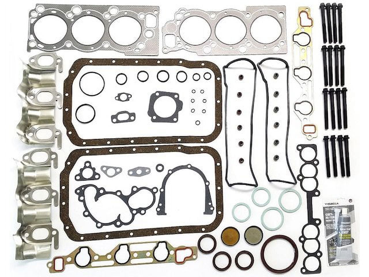 Head Gasket Set with Head Bolts - Compatible with 1988 - 1995 Toyota ...