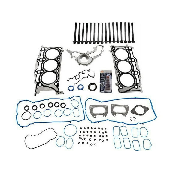 Head Gasket Set with Head Bolts - Compatible with 2011 - 2014 Volkswagen Routan 2012 2013
