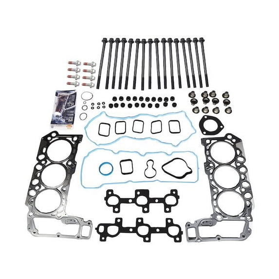 Head Gasket Set with Head Bolts - Compatible with 2011 Ram Dakota 3.7L V6