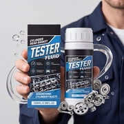Head Gasket Test Fluid, 100ml Combustion Leak Detection Liquid Automotive Cooling System Diagnostic Tool for Cars Trucks Motorcycles