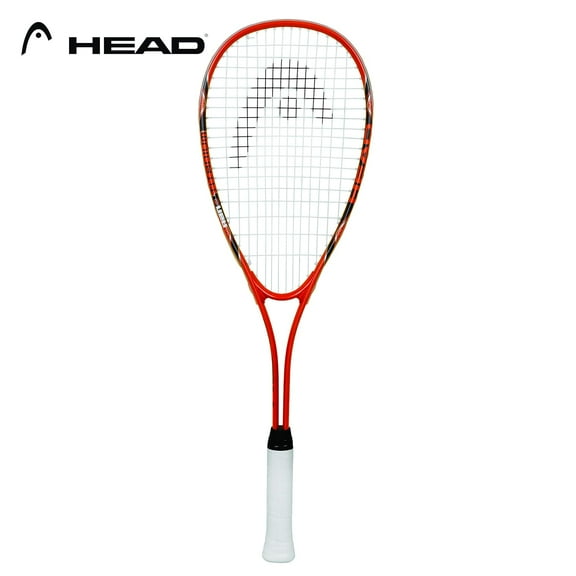 Head Graphite - Titanium - Lined Nano TI. Tornado Squash Racquet, Orange & Black | String Pattern - 16/19 | Grip Size - 4; Contents : 1 Squash Racquet
