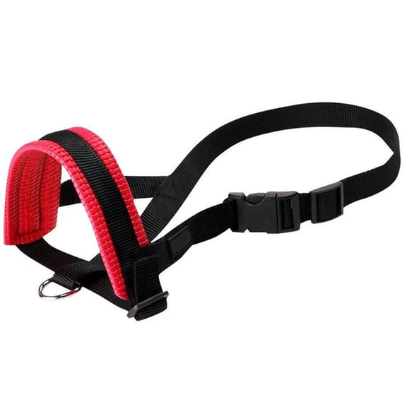 Head Halter Collar for XXL Dogs, Black, Upgrade Humanized Design, Reflective Adjustable Loop