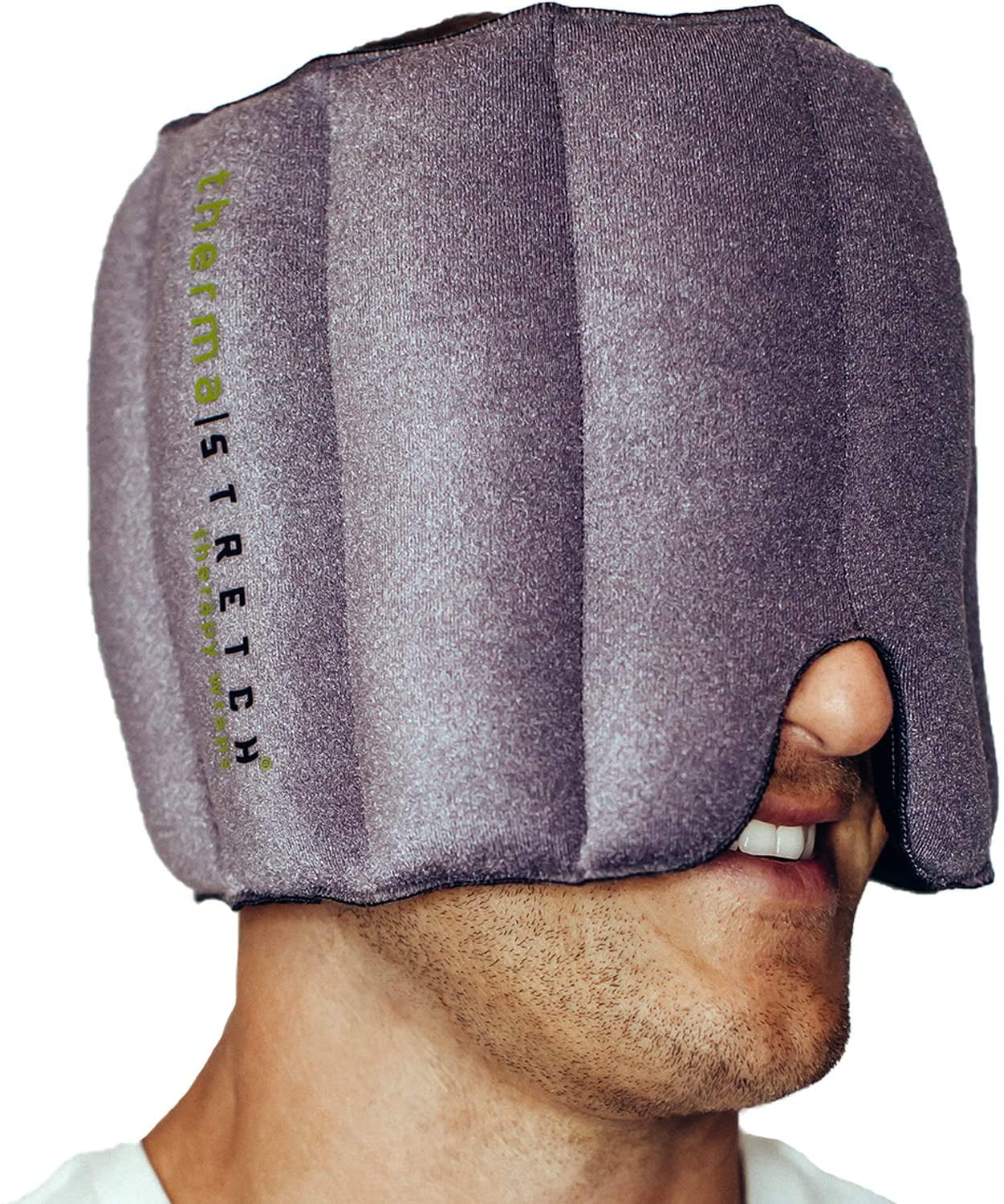 Head Heating Pad Microwaveable Face Wrap for Headaches, Migraine