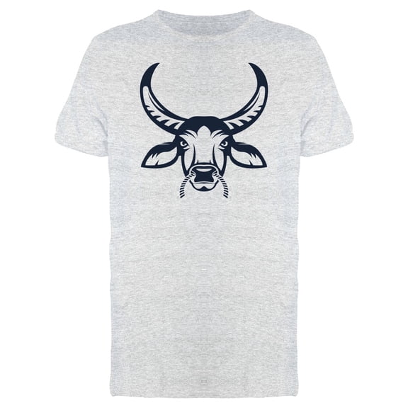 Head Hipster Face Grunge Buffalo T-Shirt Men -Image by Shutterstock, Male XX-Large
