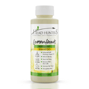 Head Hunters Naturals Lemon Heads Lice Repellent Shampoo - Head Lice Shampoo for Kids and Adults - Natural and Safe Lice Prevention Shampoo - 12 Ounce Lemon 12 Fl Oz (Pack of 1)