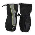 thumbnail image 1 of Head Jr. Ski Mitten Sweet Black/Gray/Dayglo Small - NEW, 1 of 4