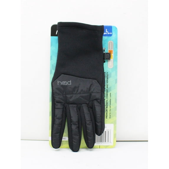 Head Junior Hybrid Gloves Ages 10-14 Large Black