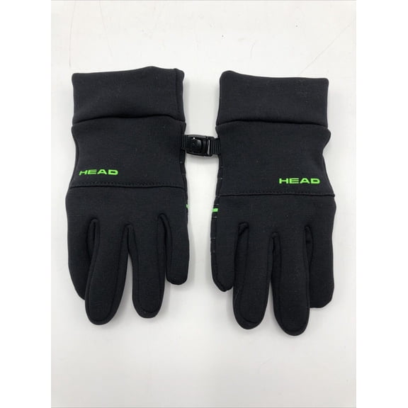 Head Kid's Touchscreen Gloves Black - Small (4-6)