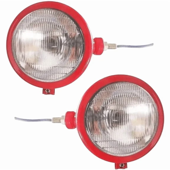 Head Light RH & LH Massey Ferguson Tractor MF 35 With Bulbs