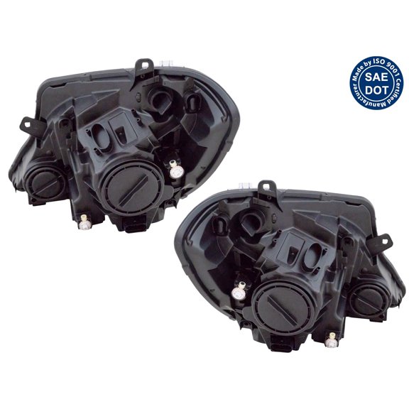 Head Lights with Bulb for 2014-2018 Sprinter 2500 3500 MB2503221 MB2502221 PAIR