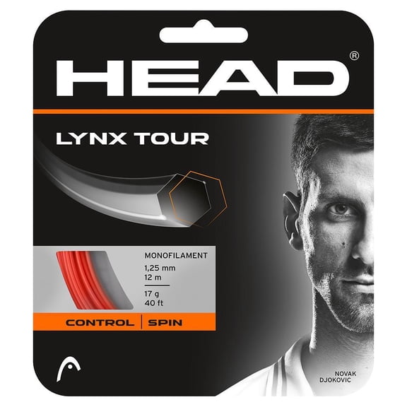 Lynx Tour Tennis String Orange