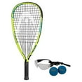 Head MX Hurricane Racquetball Racket Set with Goggles & Two Balls