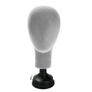  12 Styrofoam Wig Head - Foam Mannequin Wig Stand and