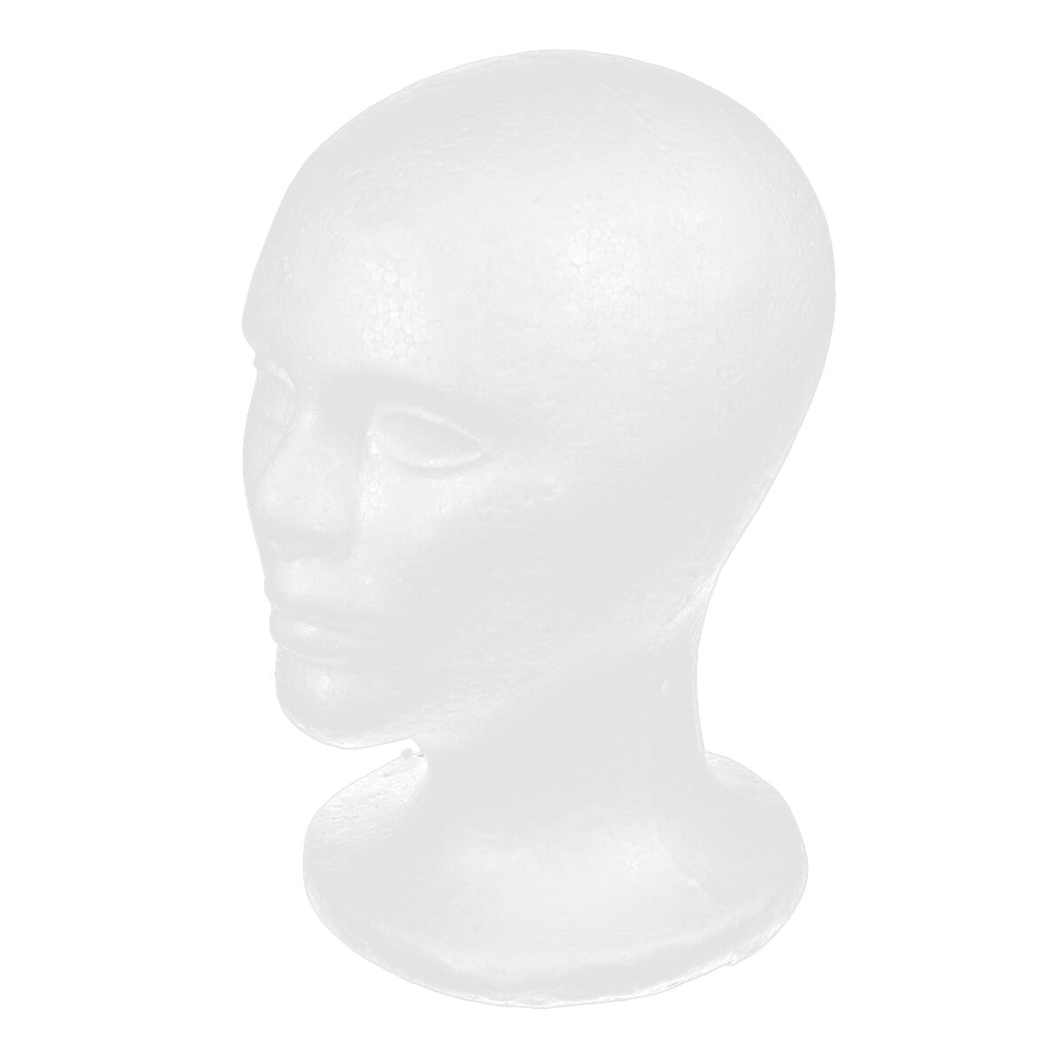 GetUSCart- Cork Canvas Wig Mannequin Head for Wigs 21 22 23 24 inch Wig Head  Stand for Styling Making Display Canvas Head for Wigs with Stand Maniquins  Manican Head Set Included (21 inch)