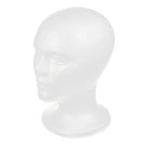 21 Foam Mannequin Head For Wigs Polystyrene Mannequin Head For Display Wig  Caps DIY Foam Head Can Makeup Wig Accessories 1Pcs