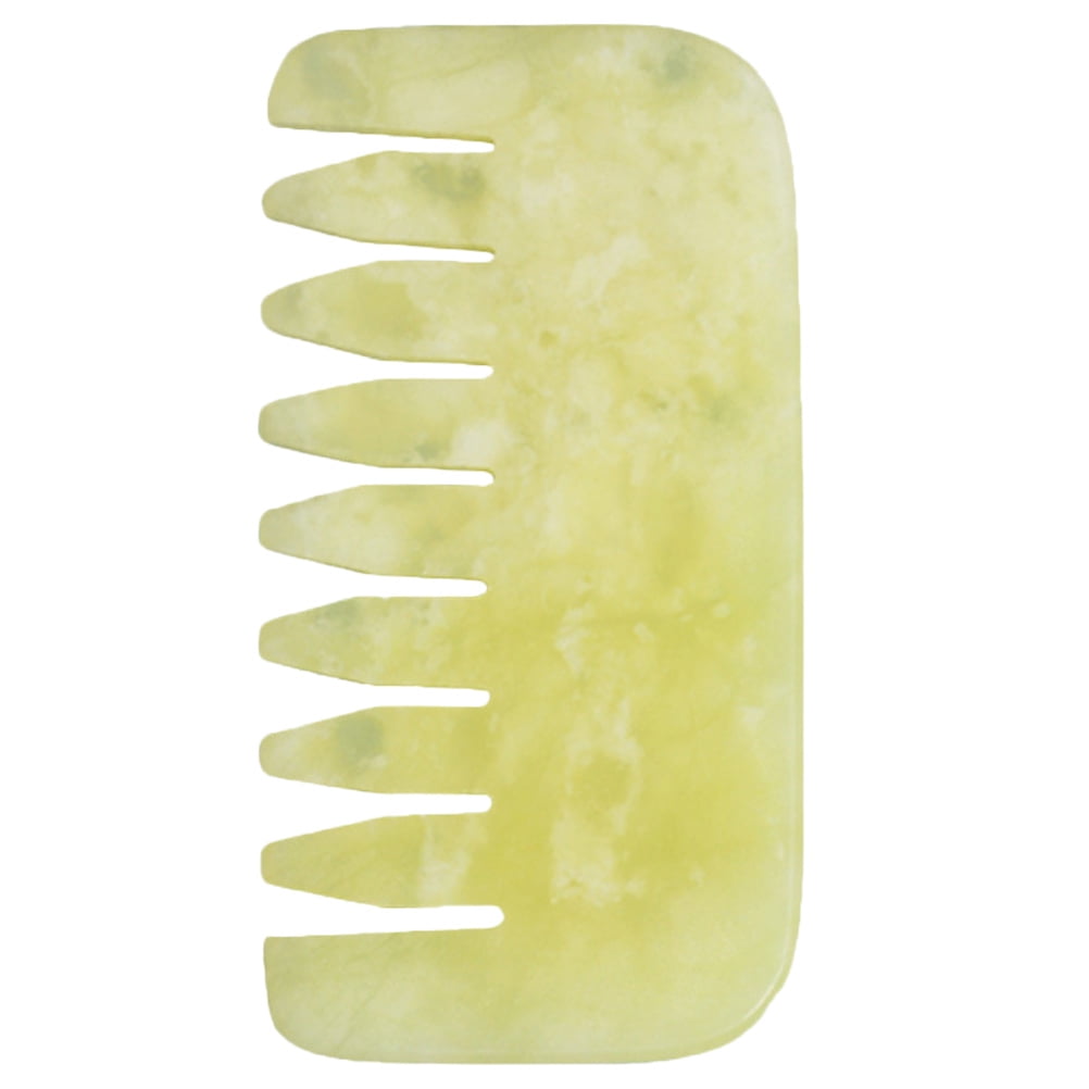 Head Massage Comb Jade Comb Scalp Massager Comb Antihair Loss Comb