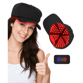Sanie Head Massager LED Cap with 540 Medical Grade LEDs - 6 Modes & Adjustable Fit 22-27 - Rechargeable Red Light Cap for Scalp Health - Wireless Travel-Friendly