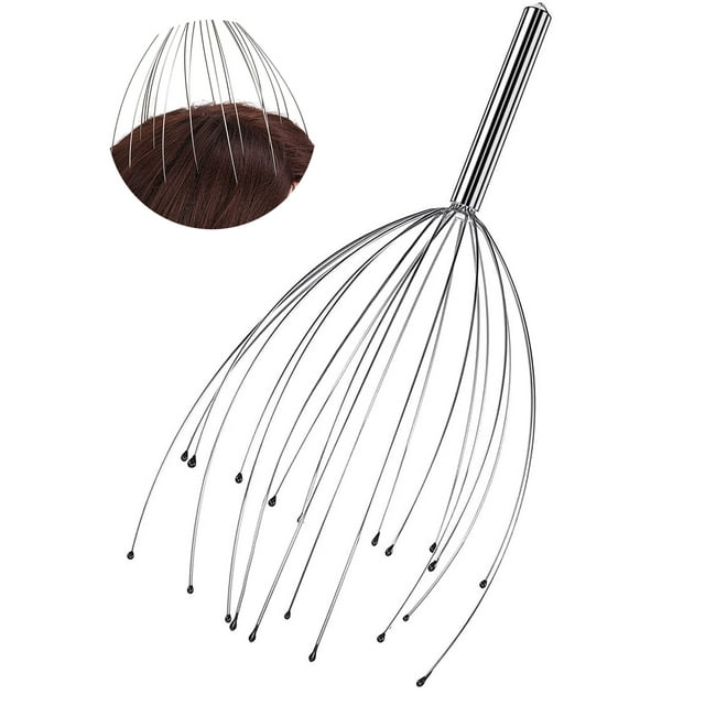 Head Massager With An Improved Concept Head Crawler With 20 Fingers