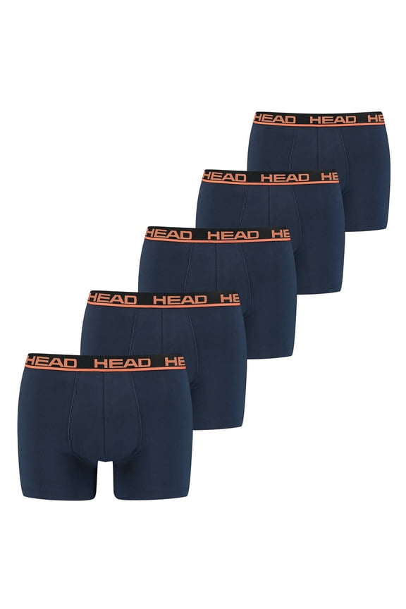 Men Boxer Shorts Cotton Blue Xl